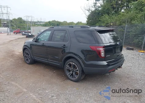 2015 Ford Explorer Sport из США, поврежденный, VIN 1FM5K8GT2FGA06358